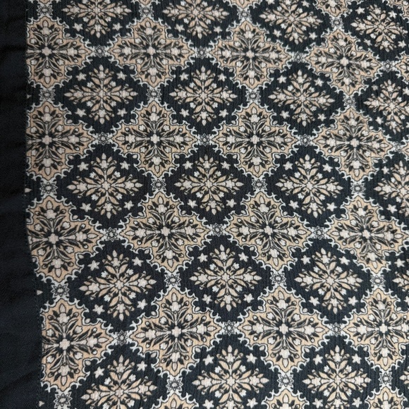 O’Neill Womens M/L Kaftan Tunic Swim Cover Up V-Neck Black Dress Boho Hippie Gyp - Picture 8 of 10